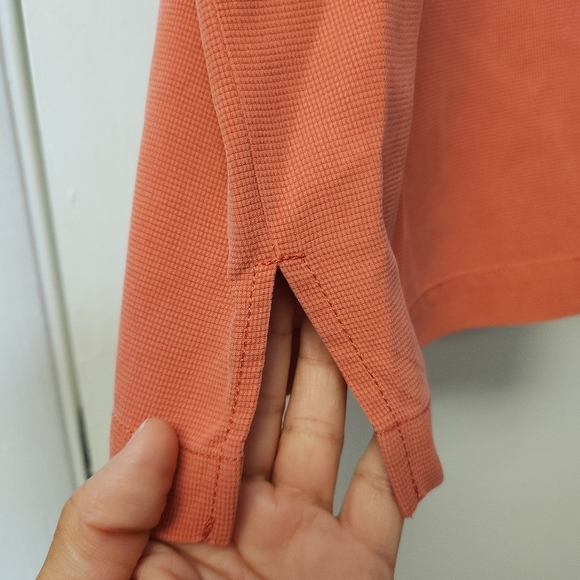 Tommy Bahama 100% Silk Shirt Coconuts Button Down In Coral Size L - Picture 8 of 16